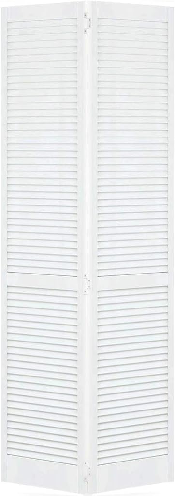Closet Door, Bi-fold, Kimberly Bay® Traditional Louver-Louver White (80x30)
