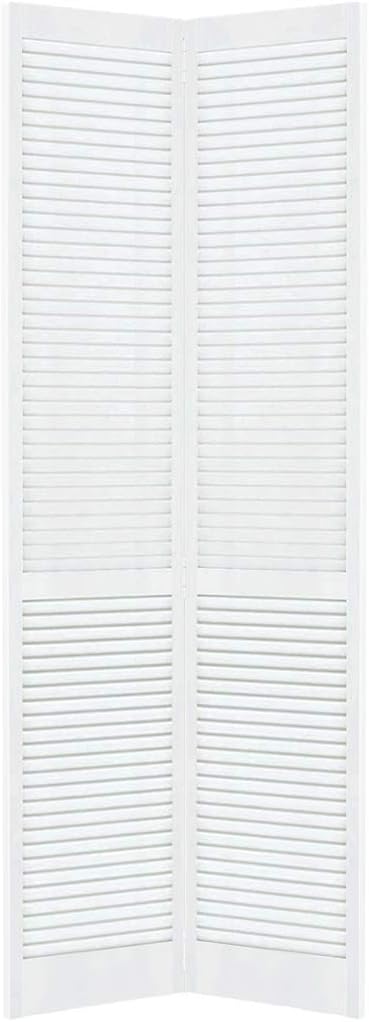 Closet Door, Bi-fold, Kimberly Bay® Traditional Louver-Louver White (80x30)