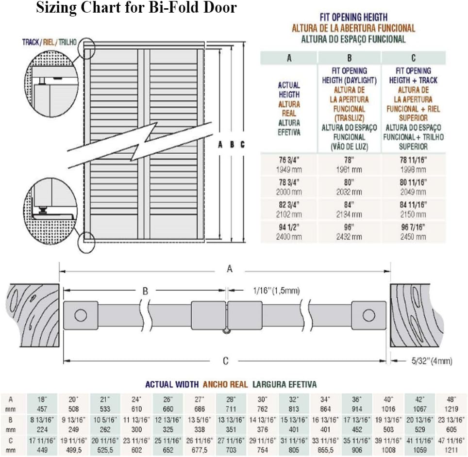 Closet Door, Bi-fold, Louver Louver Plantation Primed White (36x80)